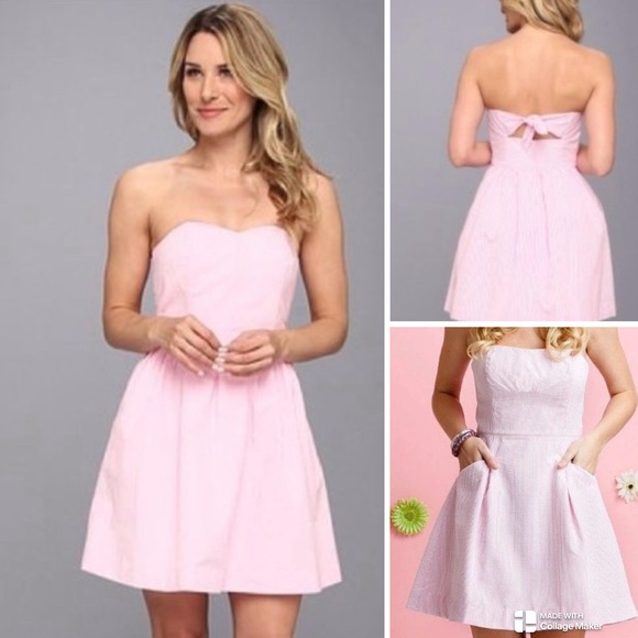 Lilly Pulitzer Richelle strapless dress - Picture 1 of 9